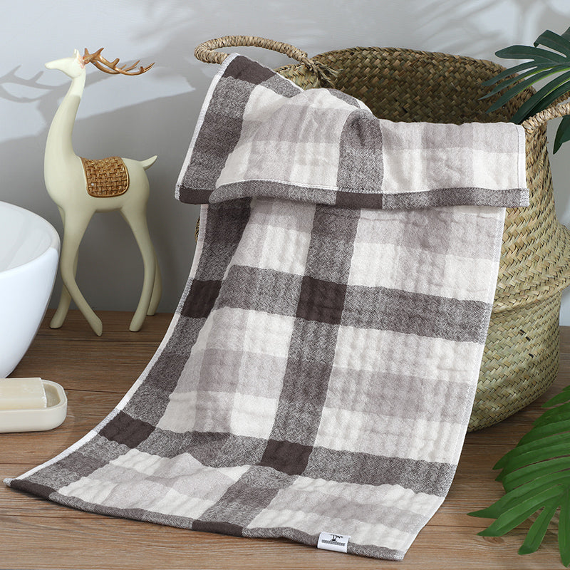 Multi layer gauze soft warm grid series