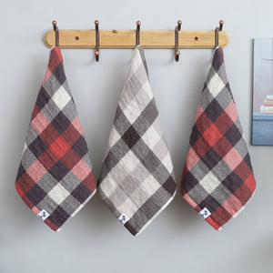 Multi layer gauze soft warm grid series