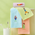 Zero twist yarn towel embroidered children's towel is youth series