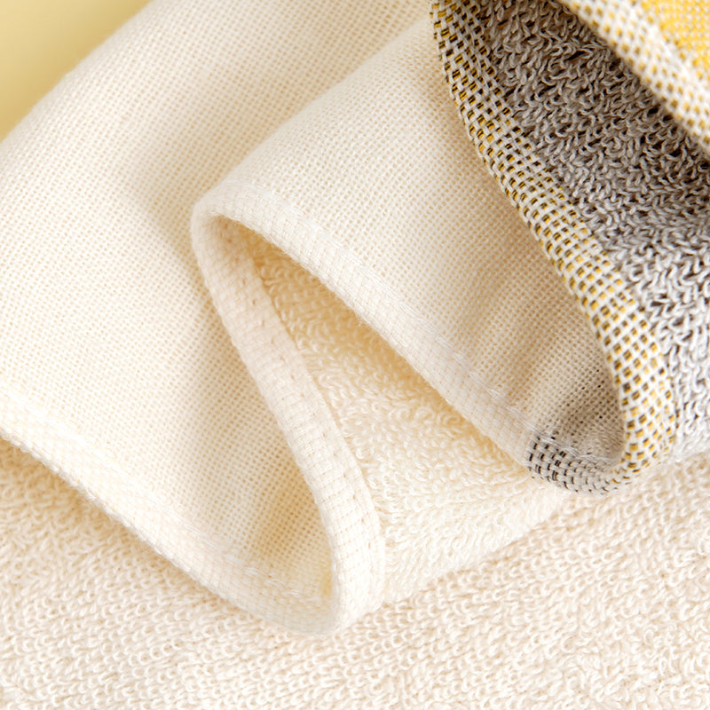 Double layer gauze+looped cotton absorbent landscape series