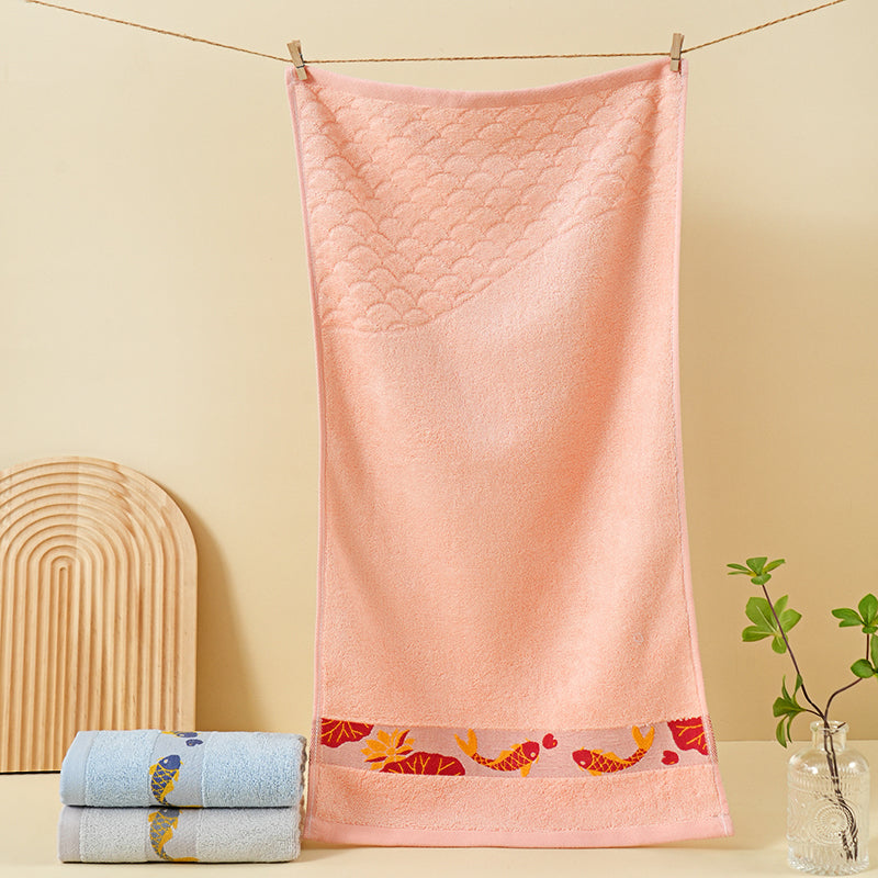 Bamboo pulp fiber antibacterial environmental protection koi series