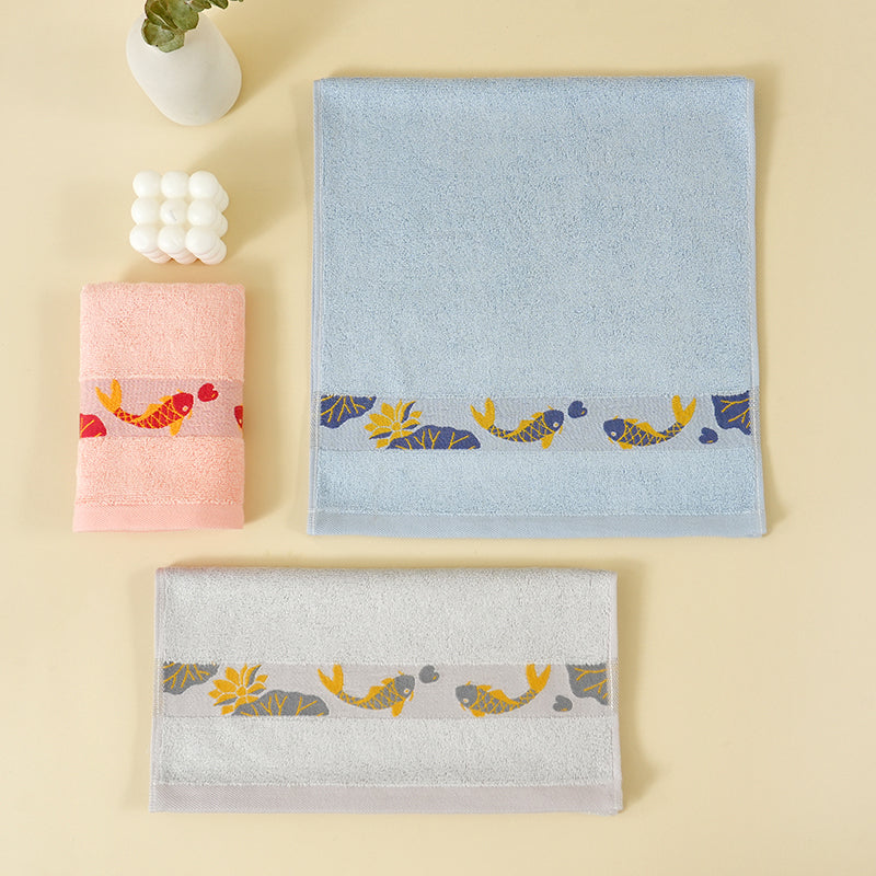 Bamboo pulp fiber antibacterial environmental protection koi series