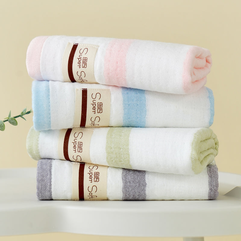 Multi layer gauze children's scarves Beirou series
