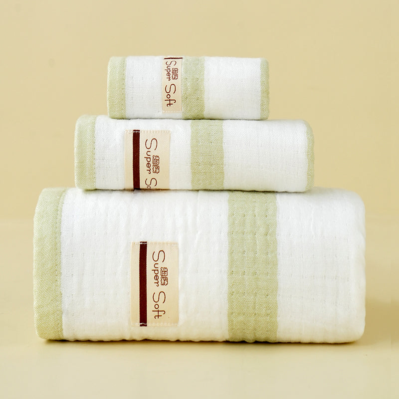 Multi layer gauze children's scarves Beirou series