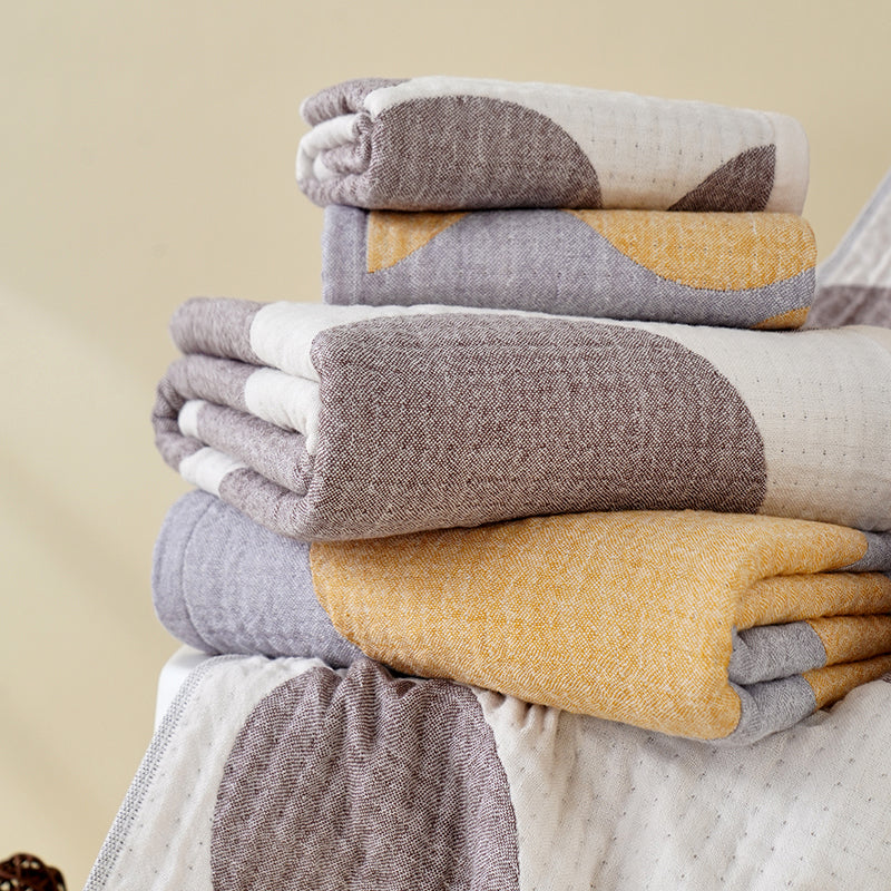 Multilayer gauze towel Twilight series