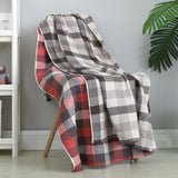 Multi layer gauze soft warm grid series