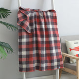 Multi layer gauze soft warm grid series