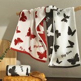 butterfly towel