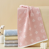 four-leaf clover towel