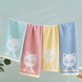 cartoon monster towel