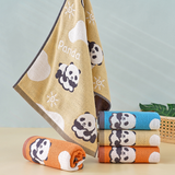 happy panda towel