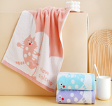warmhearted cat towel