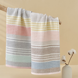 colorful straps towel