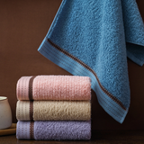 plain color and colorful satin towel