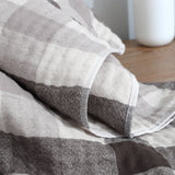 Multi layer gauze soft warm grid series