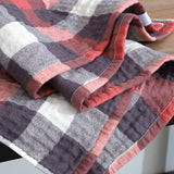 Multi layer gauze soft warm grid series