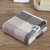 Multi layer gauze soft warm grid series