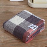 Multi layer gauze soft warm grid series