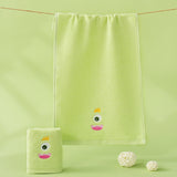 Zero twist embroidery children's scarf Skaru series