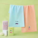 Zero twist embroidery children's scarf Skaru series