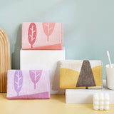 Double layer gauze+looped cotton absorbent landscape series