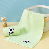 Zero twist yarn towel embroidered children's towel Po series