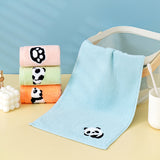 Zero twist yarn towel embroidered children's towel Po series