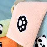 Zero twist yarn towel embroidered children's towel Po series