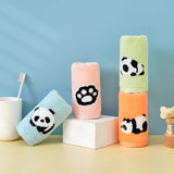 Zero twist yarn towel embroidered children's towel Po series