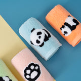 Zero twist yarn towel embroidered children's towel Po series