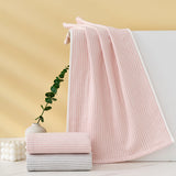 Double layer gauze+looped cotton absorbent stripe series