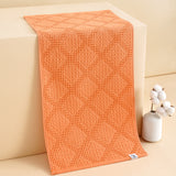 Pure cotton woven water absorbing and breathable block honeycomb series
