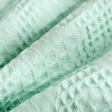 Pure cotton woven water absorbing and breathable block honeycomb series