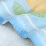 Double layer gauze+looped cotton absorbent tulip series