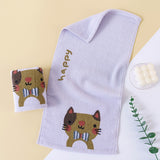 cartoon animal child towel