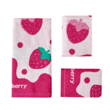 strawberry towel