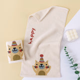 cartoon animal child towel