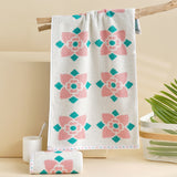 double flower towel