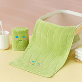 rainbow smile towel