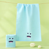 pistachio child towel