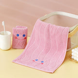 rainbow smile towel