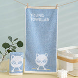 cartoon monster towel