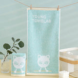 cartoon monster towel