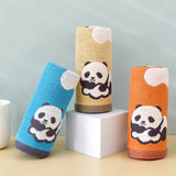 happy panda towel