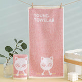 cartoon monster towel