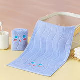 rainbow smile towel