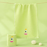 pistachio child towel