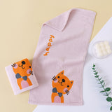 cartoon animal child towel