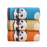 happy panda towel