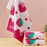 strawberry towel